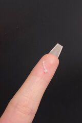 Kadın Şeffaf Antialerjik Bioplastf Düz Hızma Piercing 1 Adet