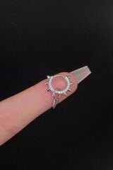 Kadın Spayk Model Tragus Helix Kıkırdak Sallantılı Çelik Halka Piercing