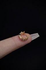 Kadın Ok Figürlü Tragus Helix Kıkırdak Halka Çelik Piercing