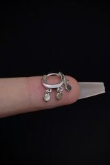 Kadın Pul Sallantılı Tragus Helix Kıkırdak Çelik Piercing