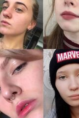 Unisex Cerrahi Çelik Sıkıştırma Kıkırdak Septum Hızma Burun Deliksiz Fake Piercing