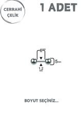 Cerrahi Çelik 5mm Toplu Düz Barlı Tragus Helix Kıkırdak Lobe Piercing