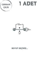 Cerrahi Çelik 5mm Toplu Düz Barlı Tragus Helix Kıkırdak Lobe Piercing